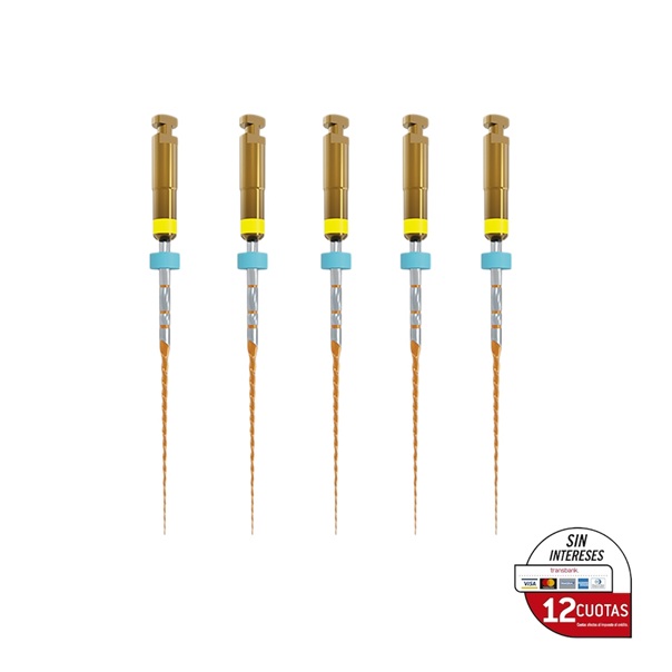 Limas Micromega One RECI 20/04 25mm 5 Unidades Coltene.