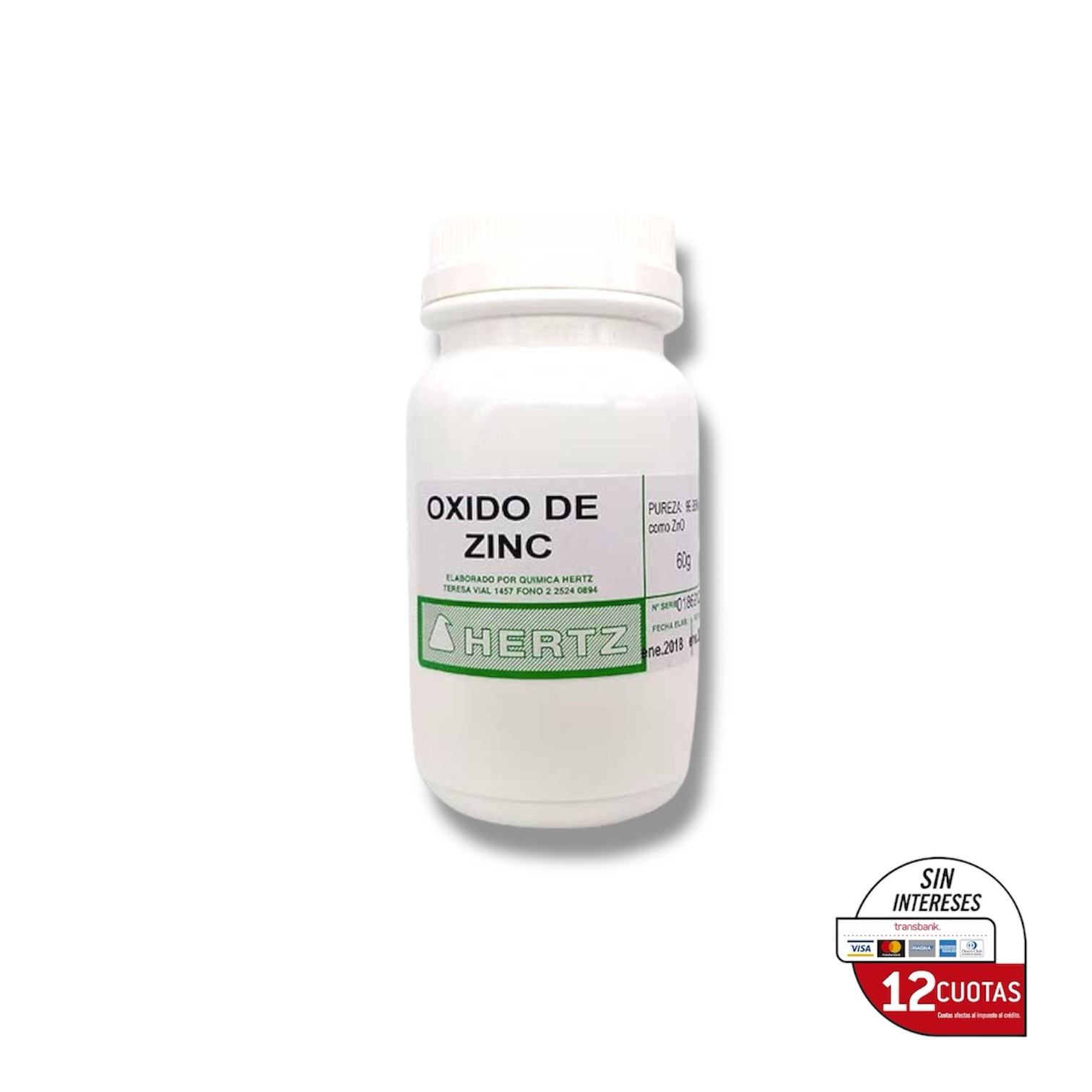 oxido de zinc
