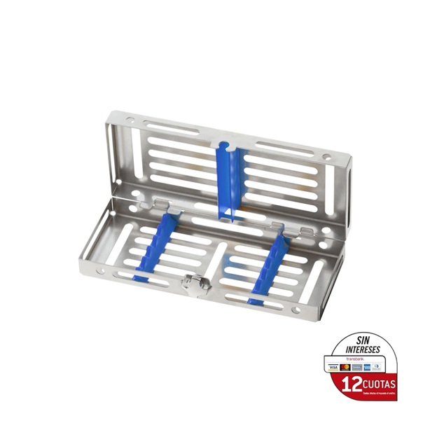 Bandeja Tray Gammafix Blue 5 Iinstrumentos. Coricama – Italy.