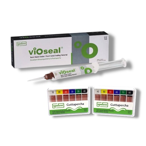 Promo Spident – Vioseal Jga. 10grs + 2 Conos de Gutta Taper 0.4 “A Elección”