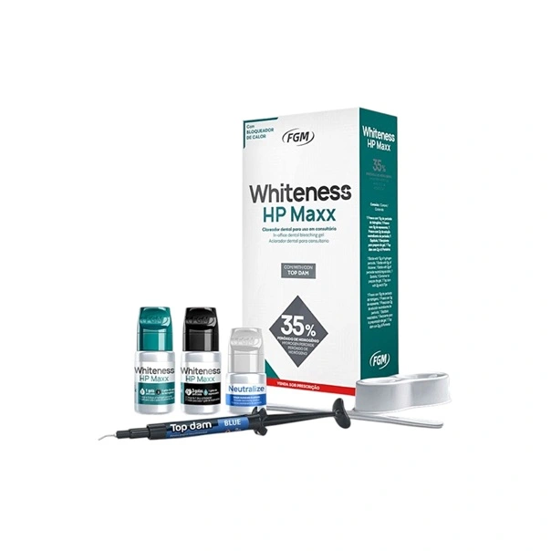FGM Blanqueamiento Whitness HP Maxx 35%, 3 Pacientes.