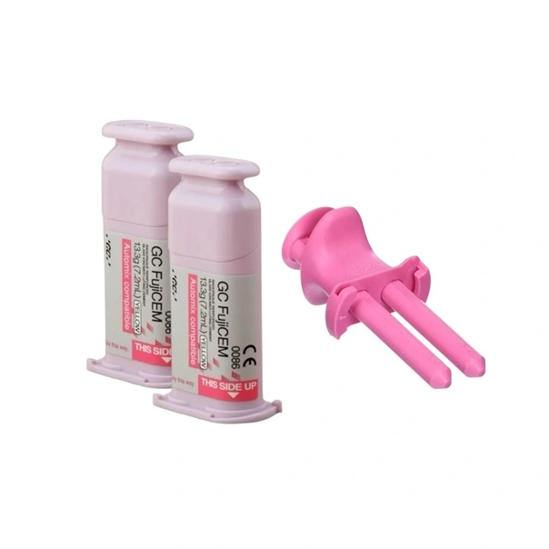 ¡Promo! 2 Cartuchos Fujicem 13.3grs. Yellow Fecha de Venc. 11-2027 + Pistola Dispensador.