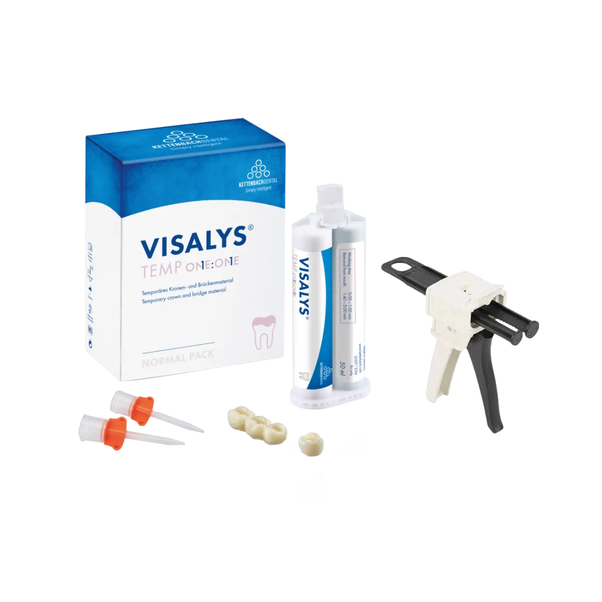 ¡Promo! Visalys Temp One:One Pack 50ml Color a Elección + Pistola.