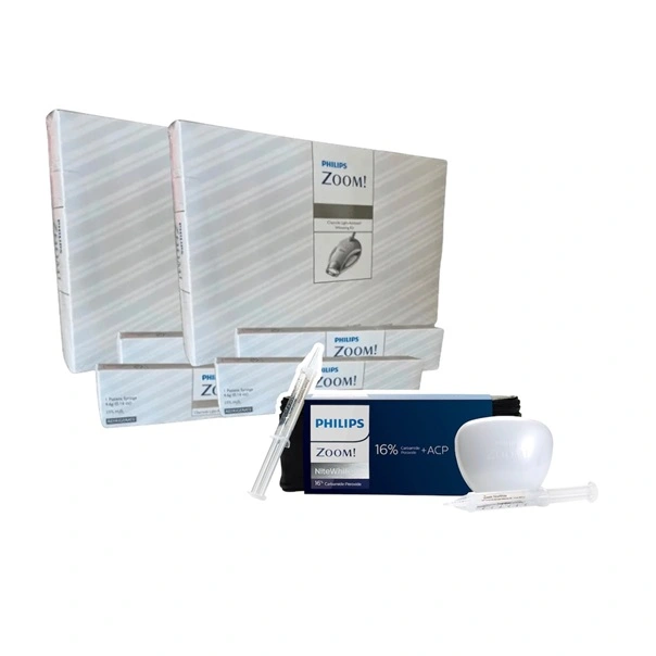 ¡Promo! 2 Blanqueamientos Phillips Zoom Kit 2 Procedimientos c/u.+ Philips Zoom Nite White Carbamida
